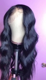 Body Wave  Human Hair Wigs For Black Women Pre Plucked Brazilian Remy Hair Wigs Bleached Knots Baby Hair