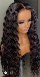 Loose Deep Wave Human Hair Lace Front Wigs 10A