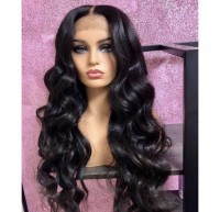 Body Wave Human Hair Wigs For Black Women Brazilian Remy Hair 8″-24″Pre Plucked Natural Hairline