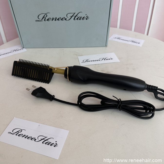 Hair curler for human hair